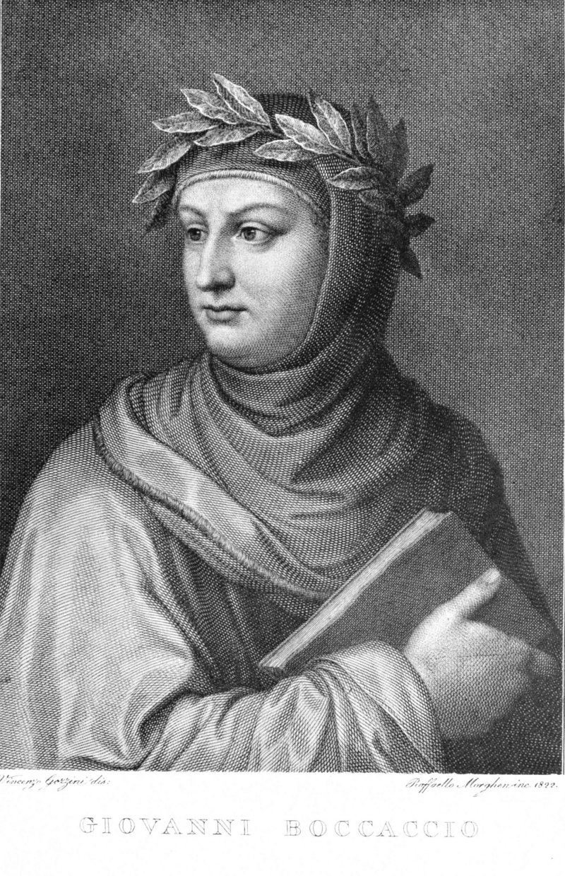 Giovanni Boccaccio portrait