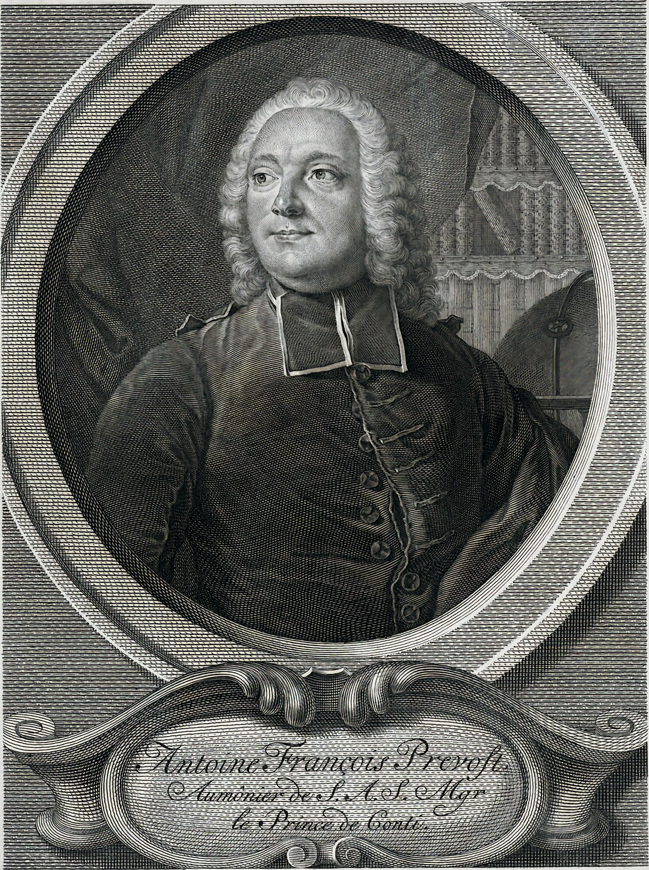 Antoine François Prévost portrait
