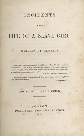 Incidents in the Life of a Slave Girl book cover