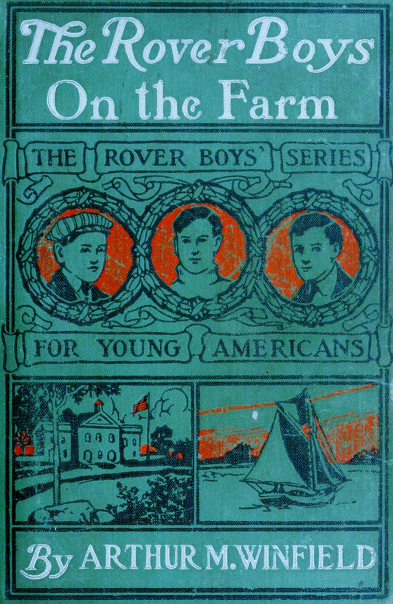 The Rover Boys on the Farm cover